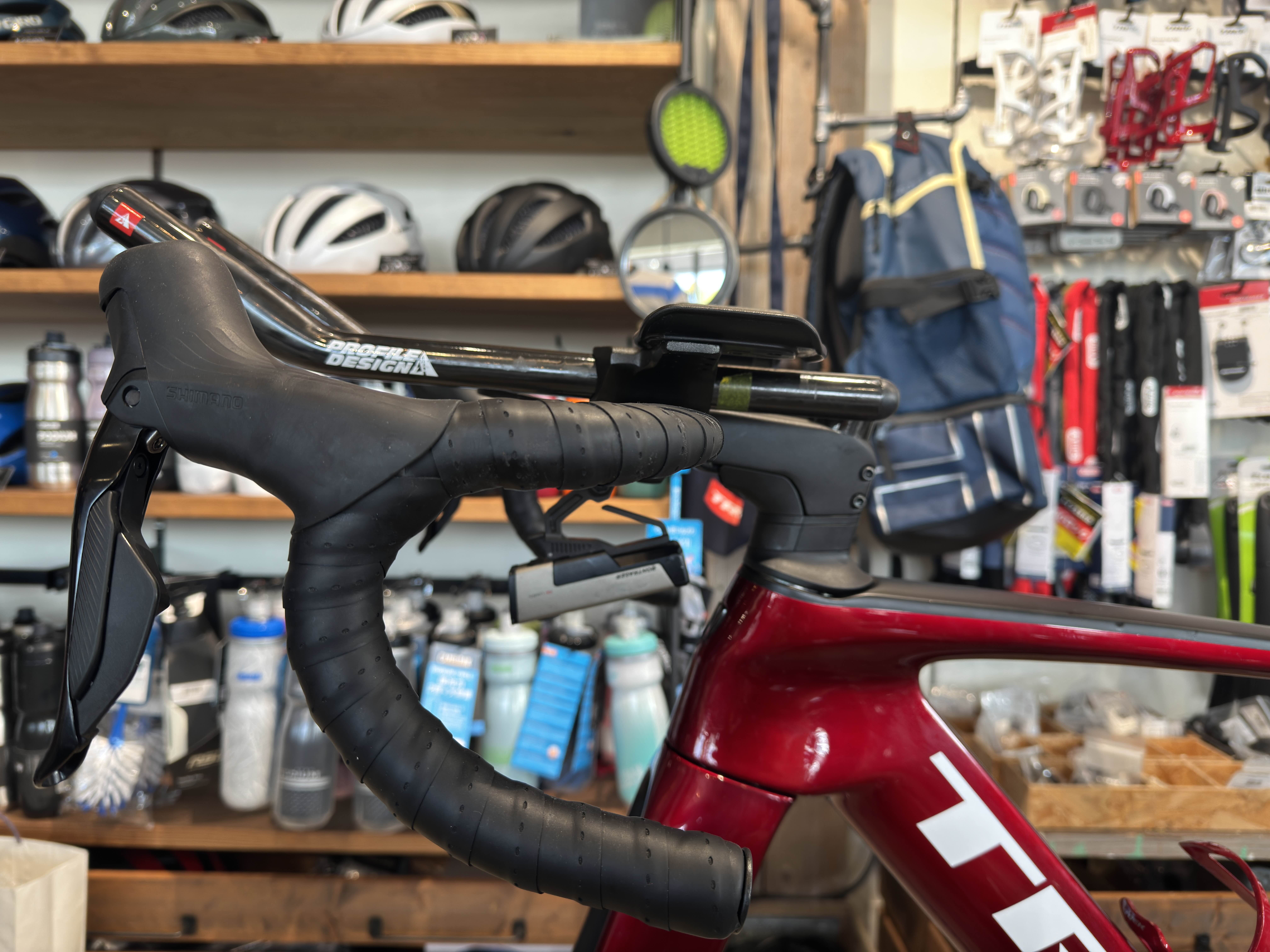 調整後のエアロハンドルポジション